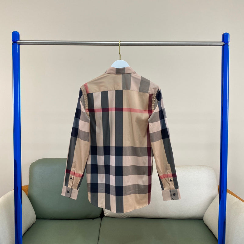 Burberry clothing close-up — premium authentic designer style