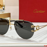 Lifestyle view of Cartier unisex sunglasses