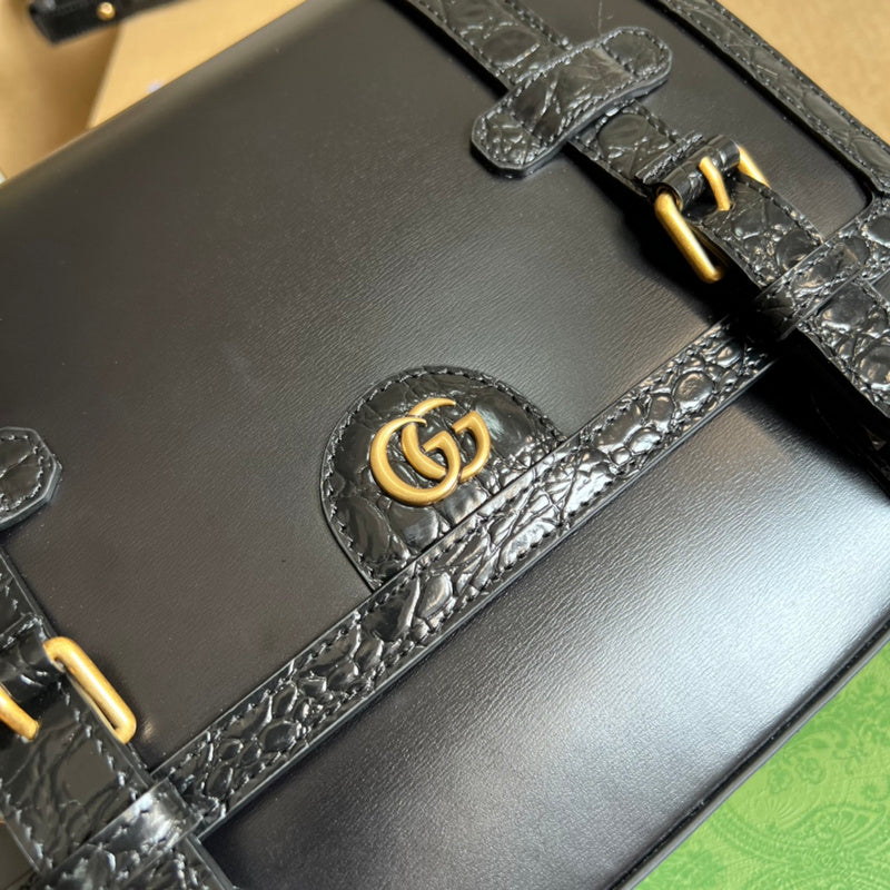 Back view of elevated modern women's handbag – women's luxury handbag
