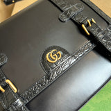Back view of elevated modern women's handbag – women's luxury handbag