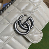 Back view of polished chic women's handbag – women's luxury accessory