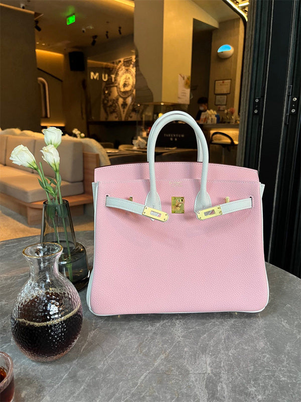 Polished bag shown from front angle