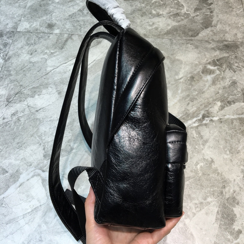 Chic Vegan Leather Handbag - Polished Finish | Women's Premium Handbag #164 - alternate angle view (image 8) of designer-inspired handbag