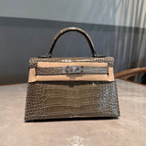 Timeless bag shown from front angle