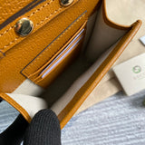 Close-up detail of statement signature women's handbag – women's luxury handbag