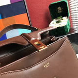 Front view of modern premium women's handbag – women's premium purse