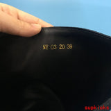 Dior shoes Style 022 - side profile detail (alternate angle)