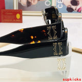 Front view of Cartier unisex sunglasses