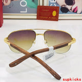 Side view of Cartier unisex sunglasses