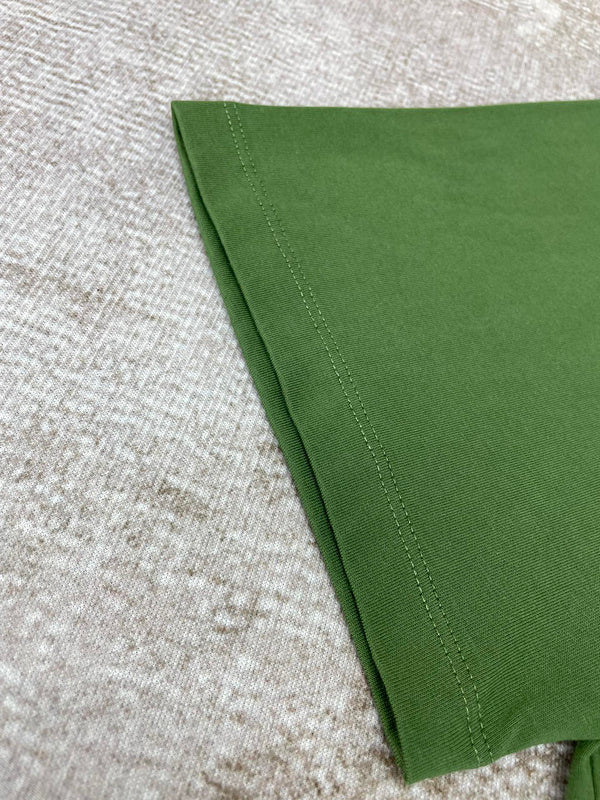Close-up of Amiri t-shirt craftsmanship