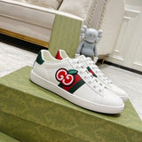 Gucci bold contrast luxury sneakers view 10 sleek tonal finish