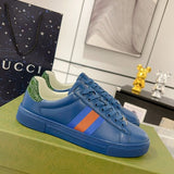 Gucci clean off-white luxury sneakers view 9 chunky sole construction