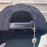 Close-up detail view of Louis Vuitton unisex cap