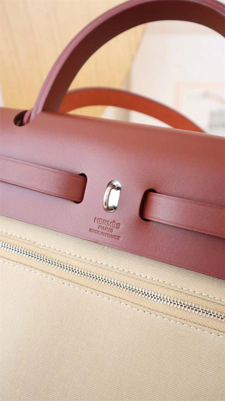 Close-up detail of sculpted bag design