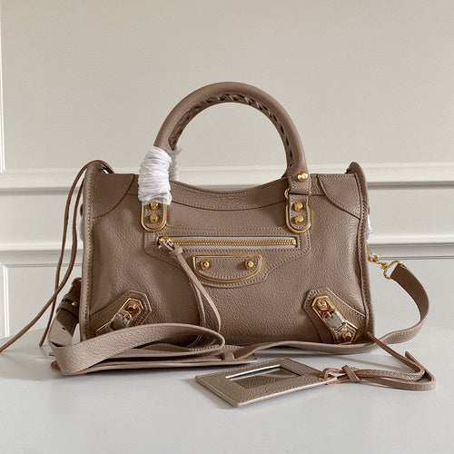 Zivas Charm Polished Finish Fashion Handbag (Refined Modern Silhouette) – Front View 2