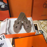 Hermes sandals Style 081 - styled lifestyle view