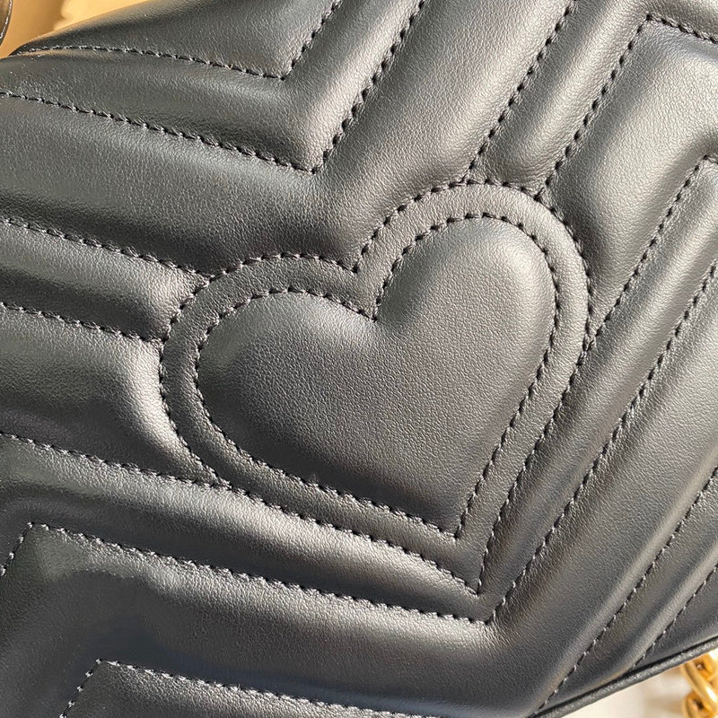 Back view of chic polished women's handbag – women's designer-style accessory
