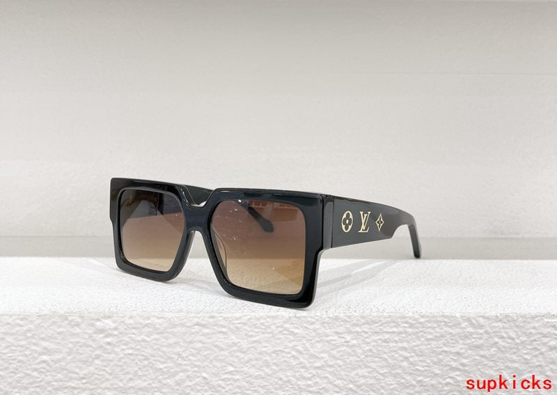 Side view of Louis Vuitton unisex sunglasses