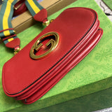 Back view of modern structured women's handbag – women's everyday handbag