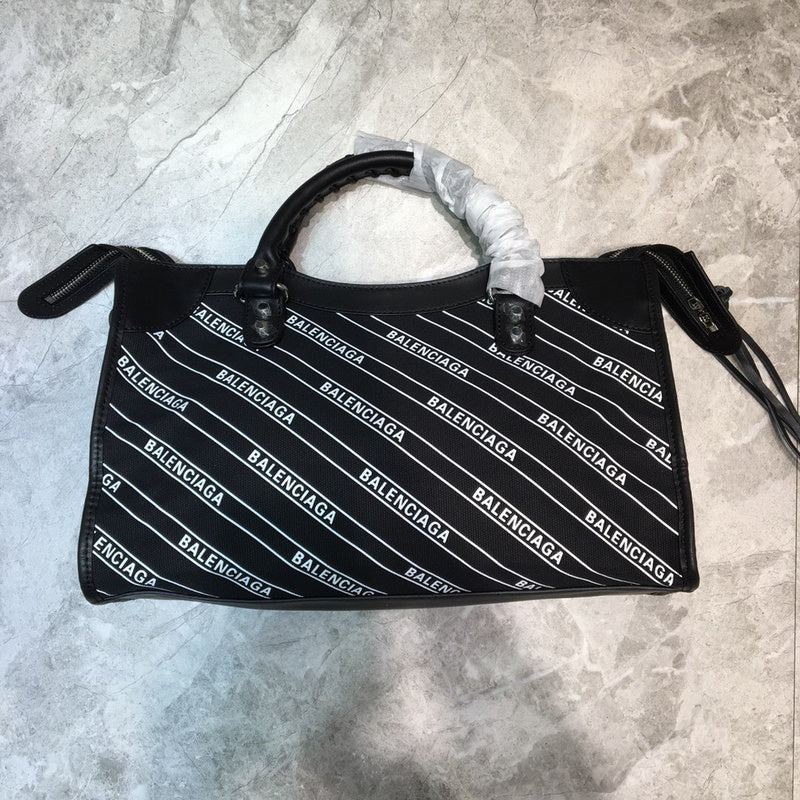 Modern Premium PU Leather Handbag - Statement Silhouette | Women's Premium Handbag #965 - back view (image 4) of designer-inspired handbag