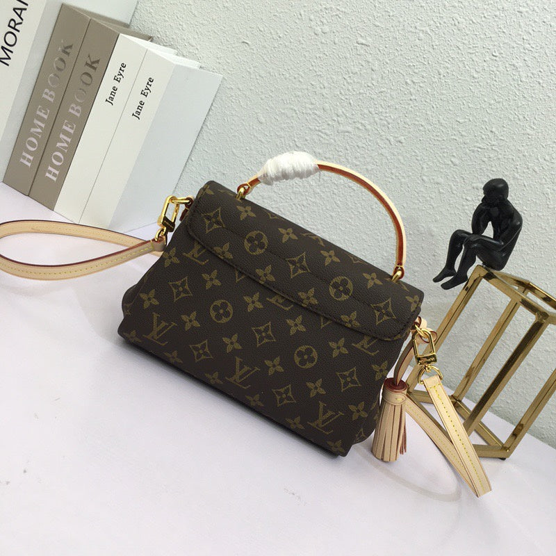 Interior view of structured refined women's handbag – women's premium purse