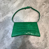 Refined Faux Leather Handbag - Modern Structured Build | Women's Statement Accessory #622 - hardware and detail close-up (image 5) of designer-inspired handbag