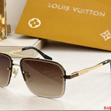 Front view of Louis Vuitton unisex sunglasses
