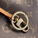 Top view of signature premium women's handbag – women's designer-style accessory