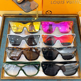 Lifestyle view of Louis Vuitton unisex sunglasses