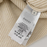 Back view of Gucci luxury clothing with streetwear-inspired cut