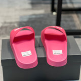 Balenciaga sandals Style 013 - logo and branding close-up