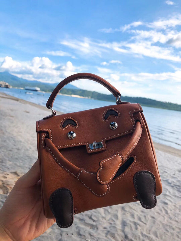Interior view of modern premium bag