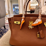 Considered bag shown from front angle