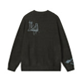 Close-up detail shot of Louis Vuitton luxury clothing with relaxed-fit cut