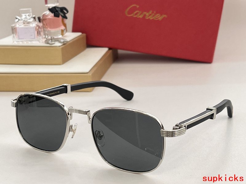 Lifestyle view of Cartier unisex sunglasses
