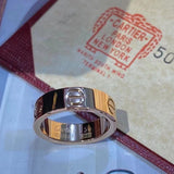 Close-up detail view of Cartier unisex jewelry piece
