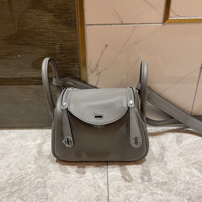 Close-up detail of sophisticated bag design