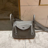 Close-up detail of sophisticated bag design