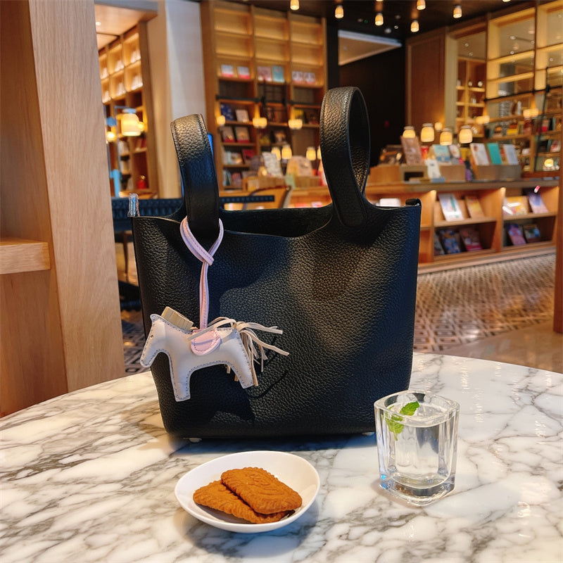 Interior view of elegant premium bag