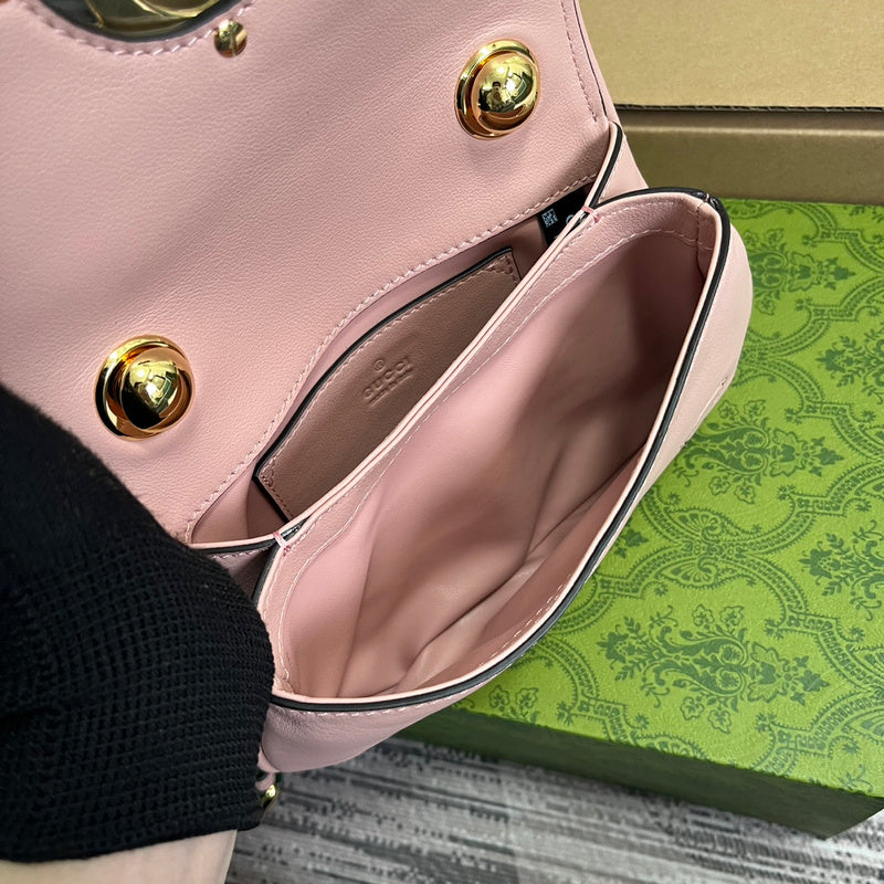 Front view of signature modern women's handbag – women's luxury accessory