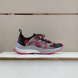 Gucci Designer sneakers in fresh white-and-black minimalist modern build front view