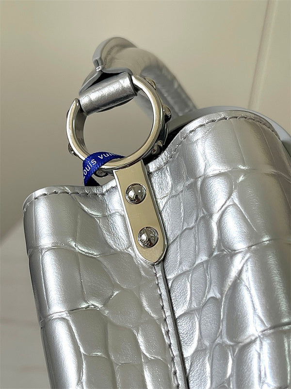  Statement satchel carried on shoulder 16