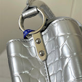  Statement satchel carried on shoulder 16