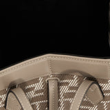 Close-up of Fendi cross body bags hardware and fine stitching