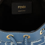 Close-up of Fendi shoulder bags hardware and fine stitching