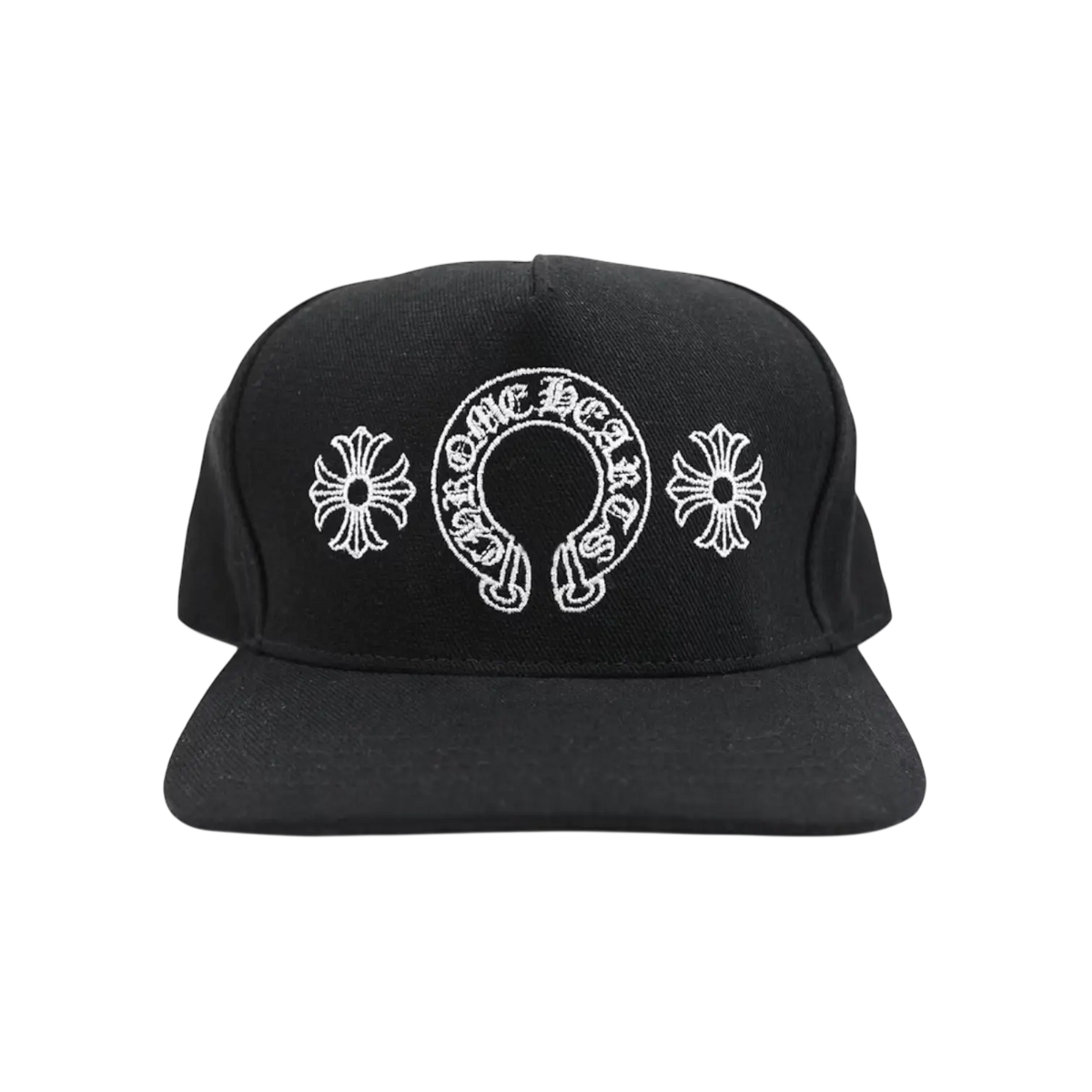 Chrome Hearts Baseball Hat Horseshoe Denim Black