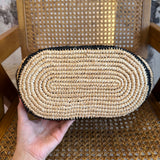 Celine Striped Couffin Panier Bag – luxury designer cel striped couffin panier bag at Bellvora
