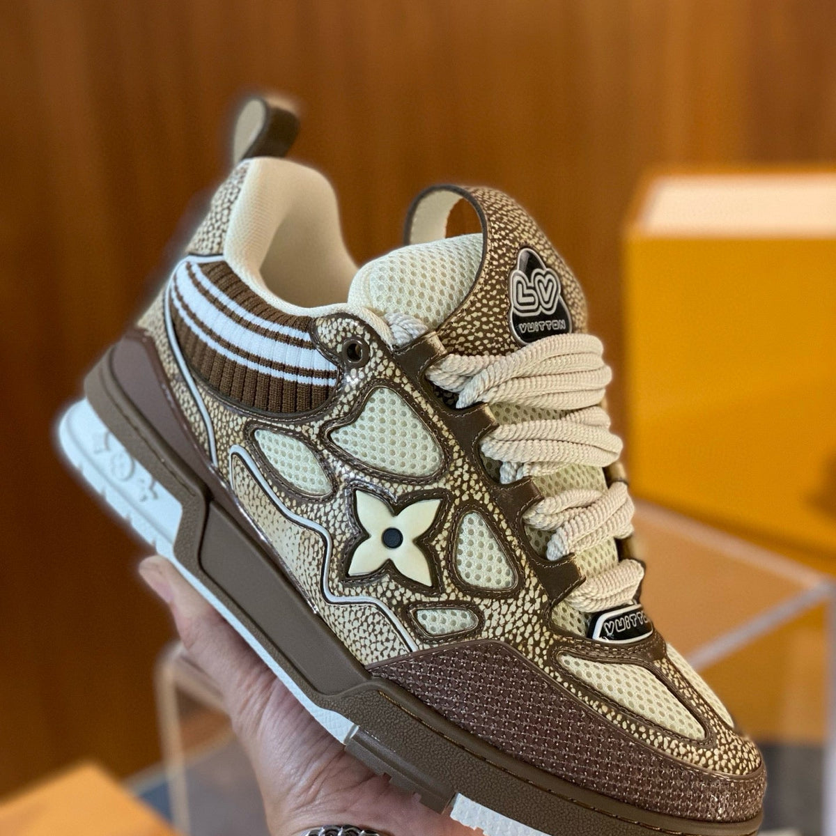 Louis Vuitton Shoes? Louis Vuitton Lou Trainers Comfortable Everyday Designer Shoes