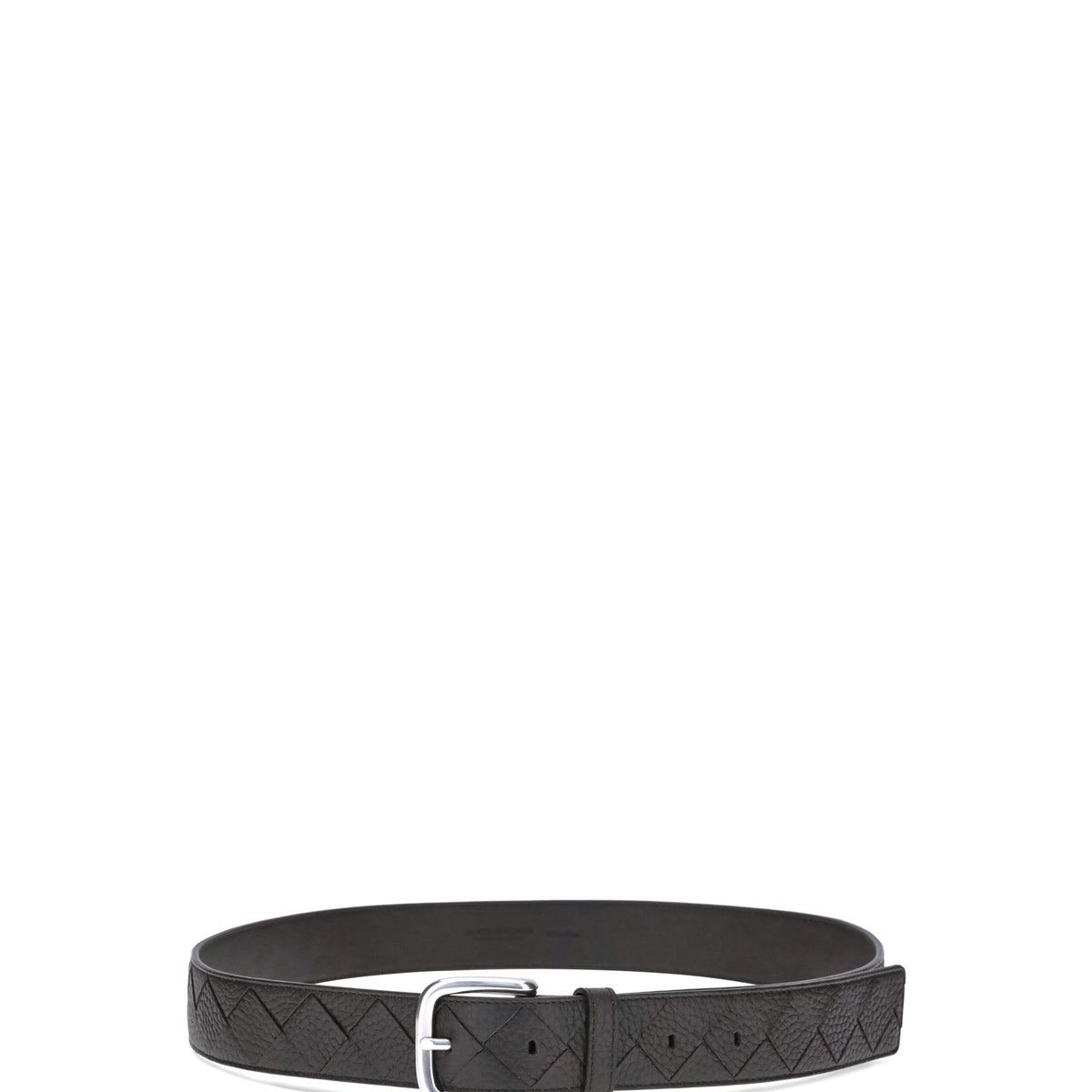 Bottega Veneta Belts? Bottega Veneta Men Intreccio Taurillon Belt Classic Everyday Designer Belt