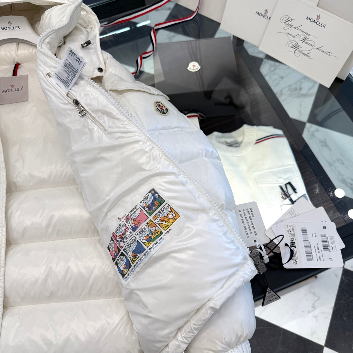 Jackets? Monc Maya Jacket Luxury Designer Outerwear Jacket